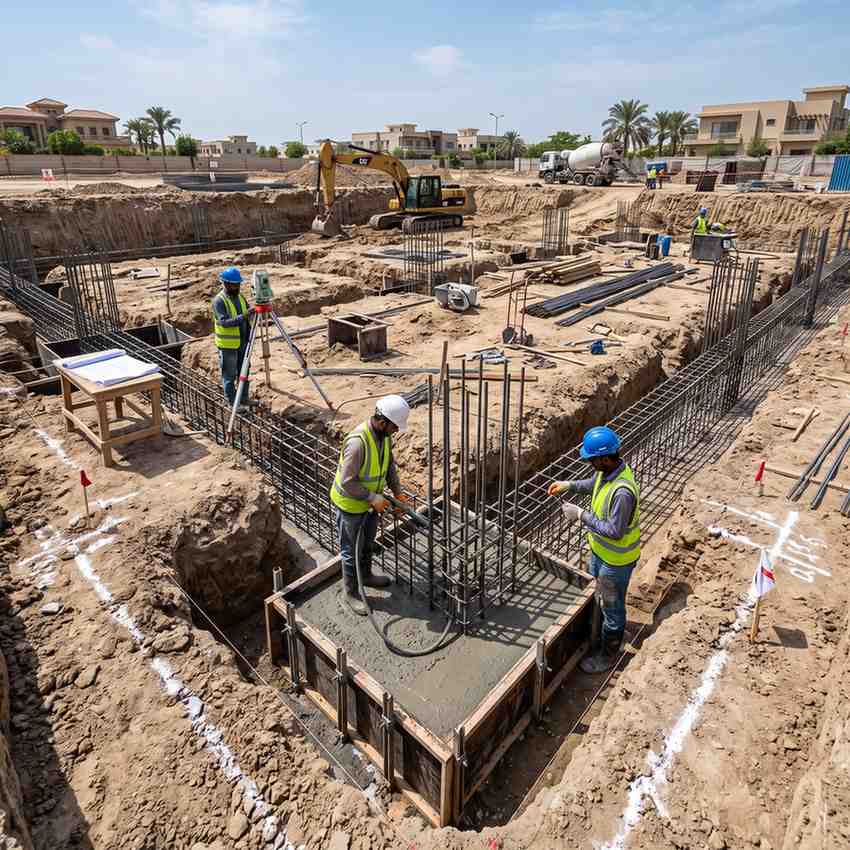 Foundation and Footing Work