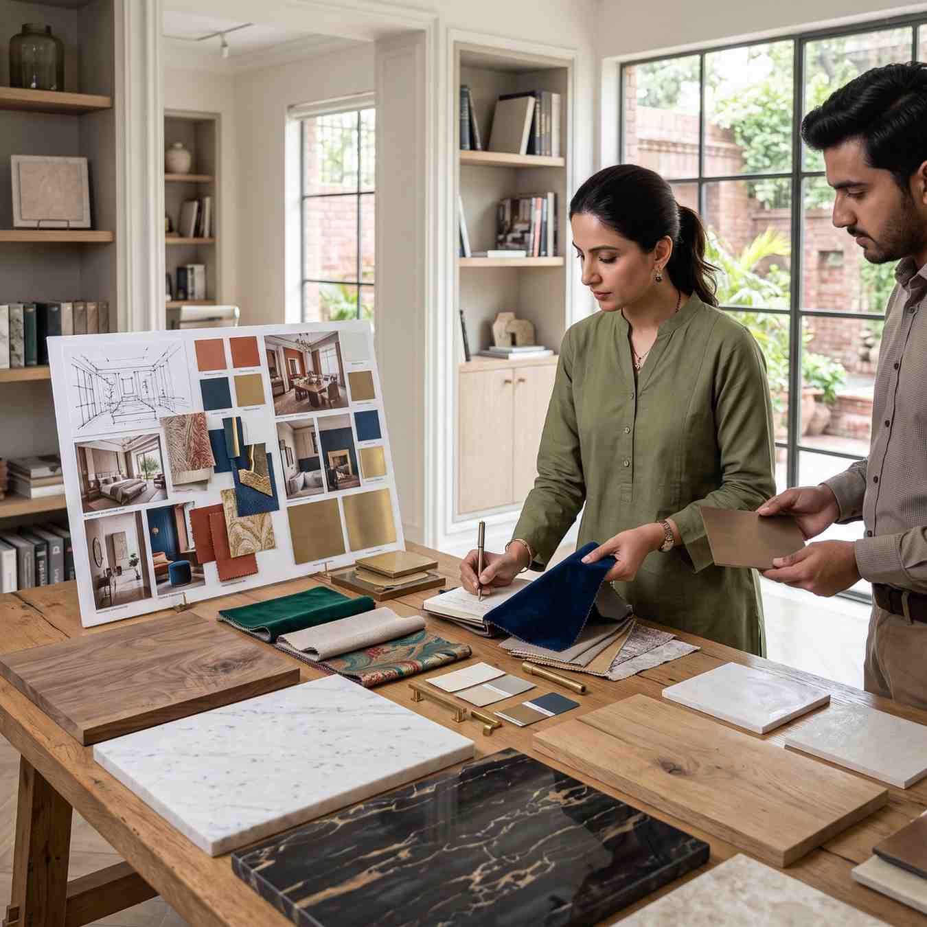 Material and Finish Selection
