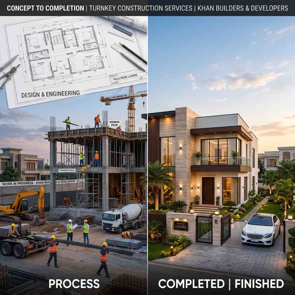 Highland Construction Process Flow