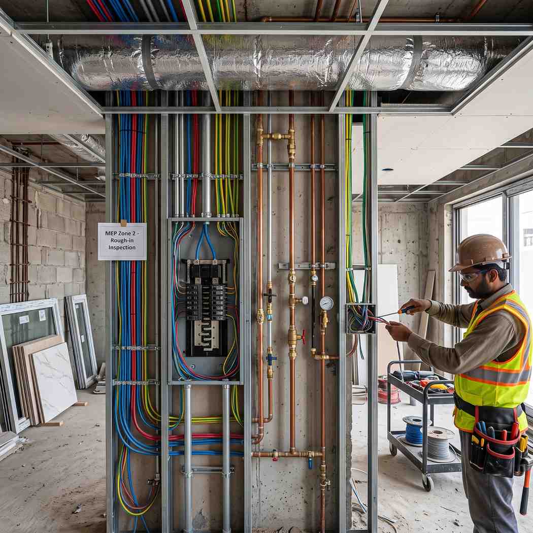 MEP, Electrical, and Plumbing Phase