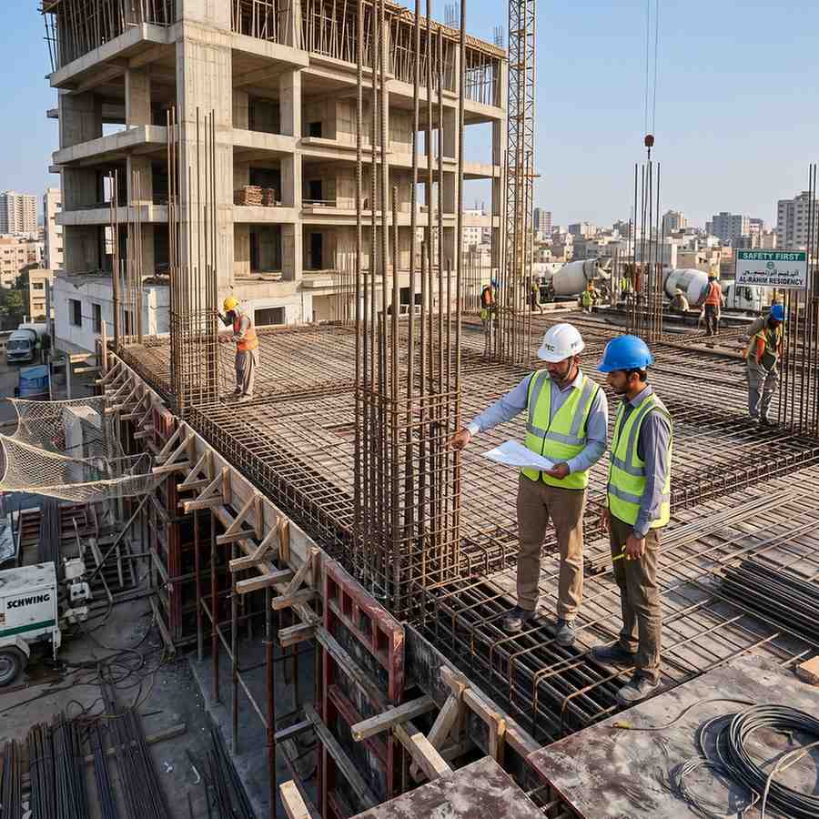Active Lahore Grey Structure Foundation Work