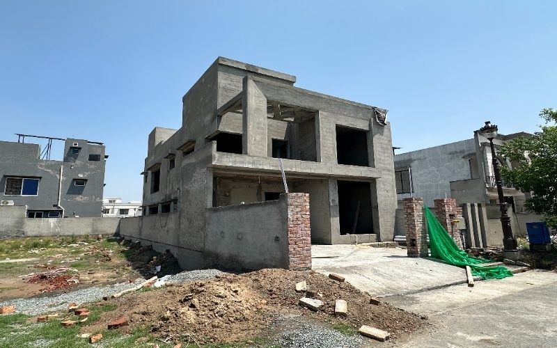 Grey Structure Construction in Lahore | Expert House Construction Services